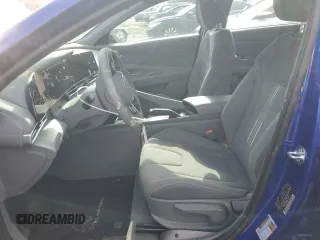 2024 Hyundai Elantra SEL with VIN KMHLM4DG4RU658809, listed as a Copart auction lot 45573425 with 20,551 mi miles and Salvage Title. Bid and sale history available at carsss.com. Image 7.
