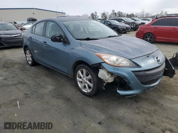 2011 Mazda Mazda3 i Touring with VIN JM1BL1VF0B1458671, listed as a Copart auction lot 43218445 with 178,075 mi miles and Salvage Title. Bid and sale history available at carsss.com. Image 4.