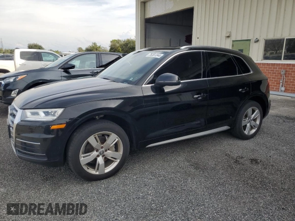 2019 Audi Q5 Premium Plus with VIN WA1BNAFY3K2076956, listed as a Copart auction lot 76381344 with 114,110 mi miles and Non Repairable. Bid and sale history available at carsss.com. Image 1.
