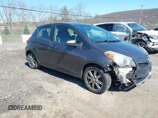 2012 Toyota Yaris L with VIN JTDKTUD38CD511691, listed as a IAAI auction lot 42074689 with 262,966 mi miles. Bid and sale history available at carsss.com. Image 1.