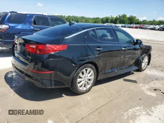 2015 Kia Optima EX с VIN 5XXGN4A79FG432841, выставлен на аукционе Copart как лот 58709885 с пробегом 154 735 миль миль и Списание • Salvage title. История ставок и продаж доступна на DreamBid. Изображение 3.