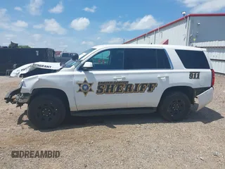 2020 Chevrolet Tahoe Commercial with VIN 1GNLCDECXLR154849, listed as a IAAI auction lot 42050778 with 124,771 mi miles and . Bid and sale history available at DreamBid. Image 15.