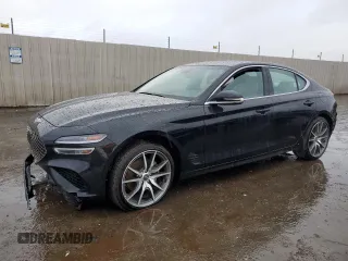 2023 Genesis G70 2.0T with VIN KMTG34TA4PU123662, listed as a Copart auction lot 41686764 with 14,291 mi miles and Non Repairable. Bid and sale history available at DreamBid. Image 1.