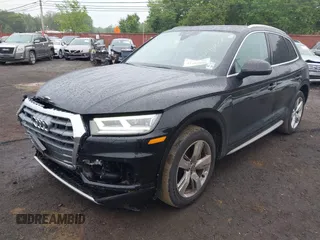 2019 Audi Q5 Premium Plus with VIN WA1BNAFY0K2079460, listed as a IAAI auction lot 42468889 with 89,306 mi miles and . Bid and sale history available at DreamBid. Image 2.