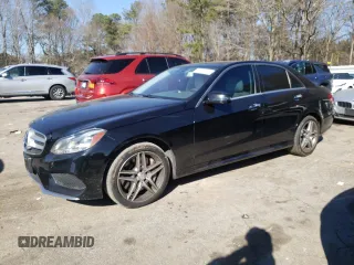 2014 Mercedes-Benz E 550 Sport with VIN WDDHF9BB2EA951053, listed as a Copart auction lot 41611445 with 89,124 mi miles and Salvage Title. Bid and sale history available at DreamBid. Image 1.