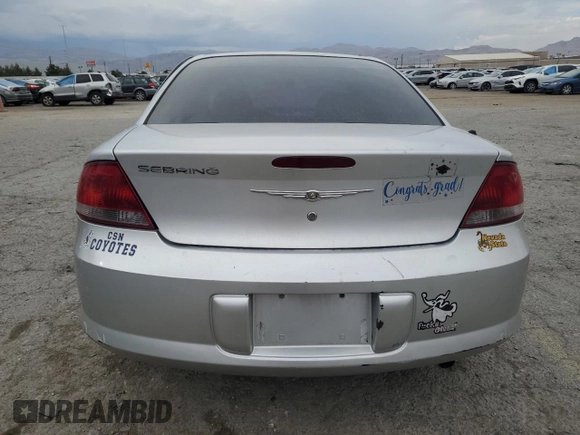 2006 Chrysler Sebring с VIN 1C3EL46X96N251401, выставлен на аукционе Copart как лот 59635735 с пробегом 171 042 миль миль и Списание • Salvage title. История ставок и продаж доступна на DreamBid. Изображение 6.