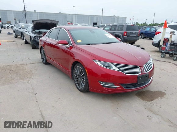 2016 Lincoln MKZ Hybrid with VIN 3LN6L2LU0GR627850, listed as a IAAI auction lot 41897945 with 36,213 mi miles. Bid and sale history available at carsss.com. Image 1.