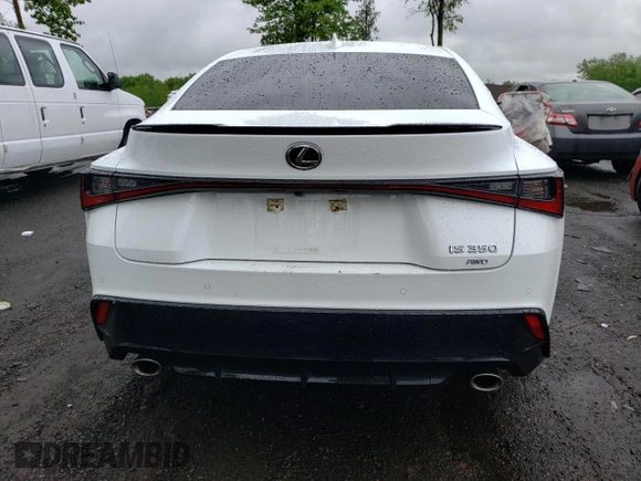 2023 Lexus IS with VIN JTHGZ1E23P5029511, listed as a Copart auction lot 54888704 with 9,580 mi miles and Salvage Title. Bid and sale history available at carsss.com. Image 6.