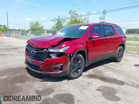 2022 Chevrolet Traverse LT Cloth with VIN 1GNERGKW7NJ154137, listed as a IAAI auction lot 42181210 with 30,650 mi miles and . Bid and sale history available at DreamBid. Image 17.