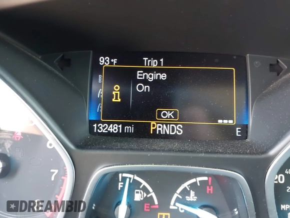 2017 Ford Escape S with VIN 1FMCU0F77HUE98557, listed as a IAAI auction lot 42268282 with 132,481 mi miles and . Bid and sale history available at DreamBid. Image 15.