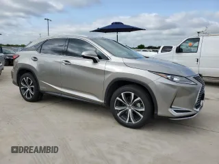 2020 Lexus RX 450h with VIN 2T2HGMDA0LC055045, listed as a Copart auction lot 55824265 with 32,378 mi miles and Salvage title. Bid and sale history available at DreamBid. Image 4.