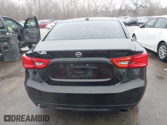2017 Nissan Maxima SV with VIN 1N4AA6AP1HC429762, listed as a IAAI auction lot 41187139 with 170,437 mi miles and . Bid and sale history available at DreamBid. Image 16.