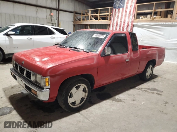 1993 Nissan Frontier with VIN 1N6SD16S2PC432428, listed as a Copart auction lot 45089235 with 126,838 mi miles and Salvage title. Bid and sale history available at DreamBid. Image 1.