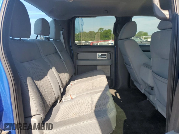 2011 Ford F-150 XL with VIN 1FTFW1EFXBFA13768, listed as a Copart auction lot 63580345 with 201,816 mi miles and Salvage title. Bid and sale history available at DreamBid. Image 10.
