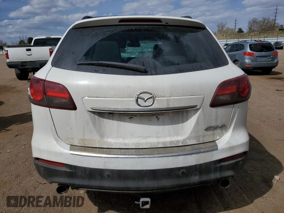2013 Mazda CX-9 Grand Touring with VIN JM3TB2DV6D0425213, listed as a Copart auction lot 52348505 with 122,682 mi miles and Salvage title. Bid and sale history available at DreamBid. Image 6.