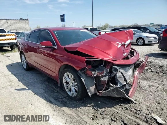 2014 Chevrolet Impala LT with VIN 2G1125S33E9184679, listed as a Copart auction lot 52365835 with 131,172 mi miles and Salvage Title. Bid and sale history available at DreamBid. Image 15.