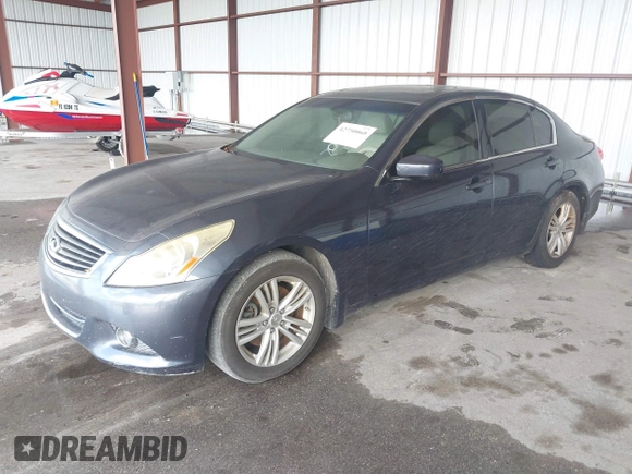 2012 Infiniti G25 Journey with VIN JN1DV6AP8CM700978, listed as a IAAI auction lot 42750060 with Not provided miles and . Bid and sale history available at DreamBid. Image 2.