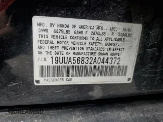 2002 Acura TL Type S with VIN 19UUA56832A044372, listed as a Copart auction lot 68346474 with 148,553 mi miles and Salvage Title. Bid and sale history available at carsss.com. Image 13.
