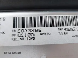 2012 Chrysler 300 C with VIN 2C3CCAKT0CH289662, listed as a IAAI auction lot 42016626 with 195,785 mi miles and . Bid and sale history available at DreamBid. Image 9.