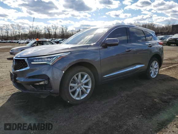 2019 Acura RDX with VIN 5J8TC2H39KL031457, listed as a Copart auction lot 47434825 with 93,661 mi miles and Salvage title. Bid and sale history available at DreamBid. Image 1.