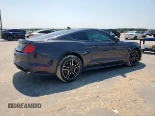 2022 Ford Mustang EcoBoost with VIN 1FA6P8TH8N5129965, listed as a Copart auction lot 59307485 with 39,806 mi miles and Salvage title. Bid and sale history available at DreamBid. Image 3.
