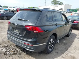 2023 Volkswagen Tiguan S with VIN 3VVRB7AX6PM108735, listed as a IAAI auction lot 42108217 with 13,279 mi miles and . Bid and sale history available at DreamBid. Image 4.