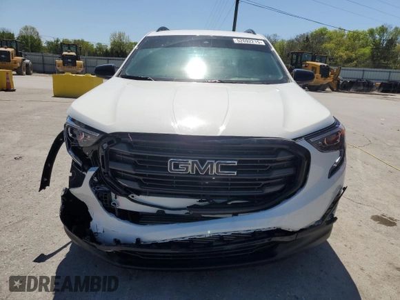 2020 GMC Terrain SLE z VIN 3GKALMEV5LL282543, wystawiony jako Copart lot #52692215 z przebiegiem 95 798 mil mil oraz Szkoda całkowita • Salvage title. Historia ofert i sprzedaży dostępna na DreamBid. Obrazek 5.