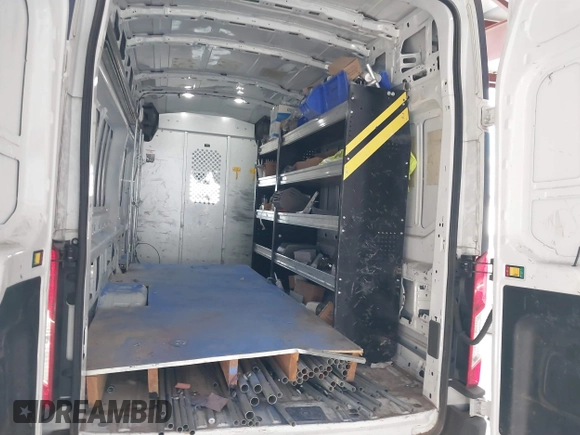 2021 Ford Transit Cargo with VIN 1FTBF4X82MKA74167, listed as a IAAI auction lot 40415831 with 63,943 mi miles and . Bid and sale history available at DreamBid. Image 8.