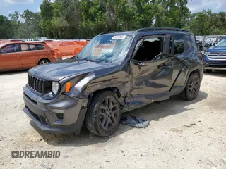2021 Jeep Renegade Latitude z VIN ZACNJCBB7MPM38370, wystawiony jako Copart lot #54619055 z przebiegiem 69 623 mil mil oraz Nie do naprawy • Non repairable. Historia ofert i sprzedaży dostępna na DreamBid. Obrazek 1.