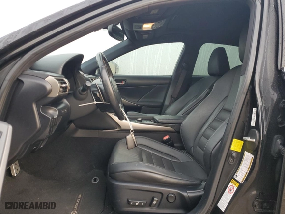 2016 Lexus IS 350 with VIN JTHCE1D24G5010302, listed as a Copart auction lot 44636785 with 141,665 mi miles and Salvage Title. Bid and sale history available at carsss.com. Image 7.
