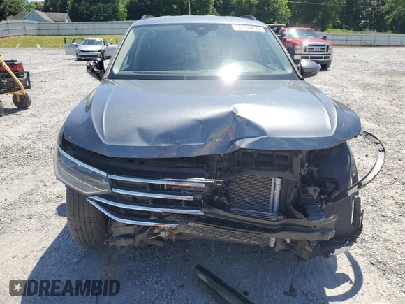 2023 Volkswagen Tiguan S с VIN 3VVRB7AX0PM043901, выставлен на аукционе Copart как лот 58139435 с пробегом 21 228 миль миль и Списание • Salvage title. История ставок и продаж доступна на DreamBid. Изображение 5.