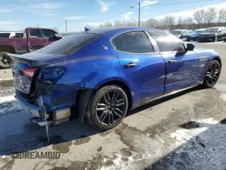 2017 Maserati Ghibli S Q4 with VIN ZAM57RTA5H1206653, listed as a Copart auction lot 81933013 with Not Provided miles. Bid and sale history available at carsss.com. Image 3.