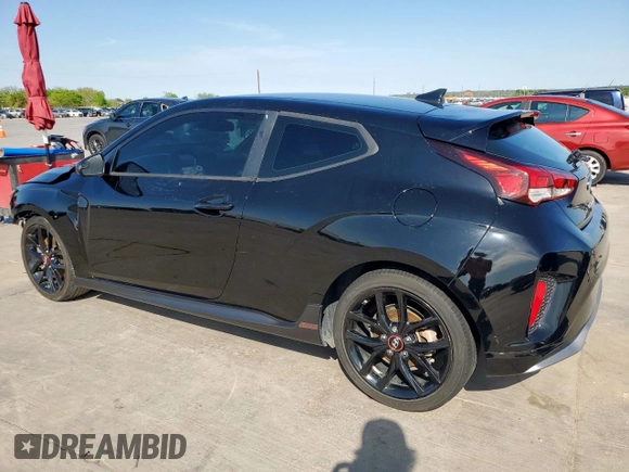 2019 Hyundai Veloster Turbo z VIN KMHTH6AB8KU016026, wystawiony jako Copart lot #50742525 z przebiegiem 61 700 mil mil oraz Szkoda całkowita • Salvage title. Historia ofert i sprzedaży dostępna na DreamBid. Obrazek 2.