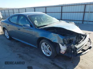 2006 Pontiac Grand Prix GT z VIN 2G2WR554X61273389, wystawiony jako IAAI lot #41993476 z przebiegiem 183 931 mil mil oraz . Historia ofert i sprzedaży dostępna na DreamBid. Obrazek 1.