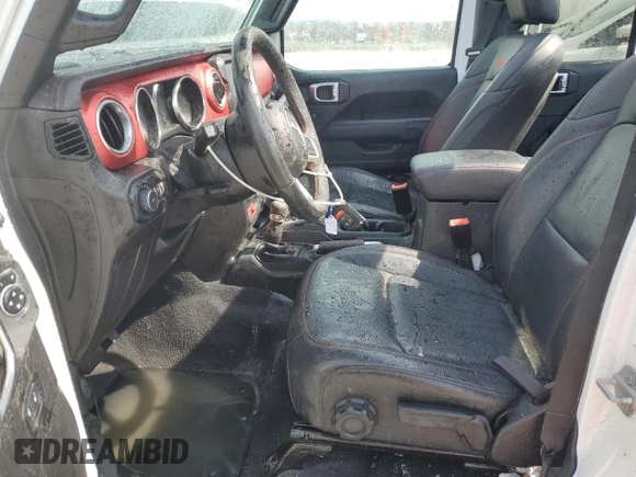 2019 Jeep Wrangler Unlimited Rubicon with VIN 1C4HJXFG3KW640345, listed as a Copart auction lot 50764465 with 131,618 mi miles and Clean title. Bid and sale history available at DreamBid. Image 7.