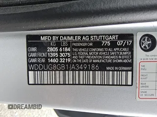 2018 Mercedes-Benz S 560 with VIN WDDUG8GB1JA349186, listed as a Copart auction lot 51343815 with 88,205 mi miles and Clean Title. Bid and sale history available at carsss.com. Image 13.