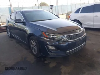 2015 Kia Optima with VIN KNAGM4ADXF5078371, listed as a IAAI auction lot 41991380 with 113,111 mi miles and . Bid and sale history available at DreamBid. Image 1.