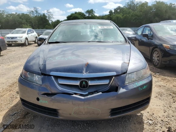 2005 Acura TL with VIN 19UUA66235A005299, listed as a Copart auction lot 49813695 with 151,155 mi miles and Salvage Title. Bid and sale history available at carsss.com. Image 5.