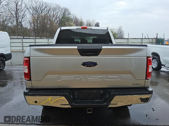 2018 Ford F-150 XL with VIN 1FTEW1EG9JKF15925, listed as a Copart auction lot 48240255 with 158,422 mi miles and Clean title. Bid and sale history available at DreamBid. Image 6.