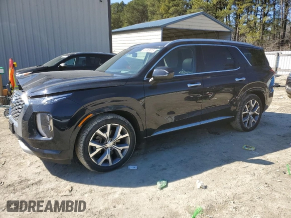 2021 Hyundai Palisade Limited z VIN KM8R5DHE4MU250772, wystawiony jako Copart lot #47363815 z przebiegiem 57 017 mil mil oraz Szkoda całkowita • Salvage title. Historia ofert i sprzedaży dostępna na DreamBid. Obrazek 1.