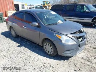 2019 Nissan Versa Sedan SV with VIN 3N1CN7AP0KL831378, listed as a IAAI auction lot 41694099 with 148,841 mi miles. Bid and sale history available at carsss.com. Image 1.