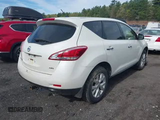 2014 Nissan Murano S with VIN JN8AZ1MW6EW506035, listed as a IAAI auction lot 42194399 with 212,952 mi miles and . Bid and sale history available at DreamBid. Image 4.