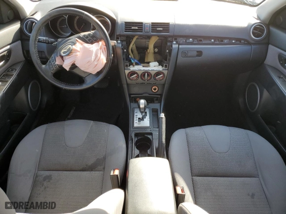 2008 Mazda Mazda3 s Sport with VIN JM1BK343481793303, listed as a Copart auction lot 52241925 with 0 mi miles and Salvage Title. Bid and sale history available at carsss.com. Image 8.