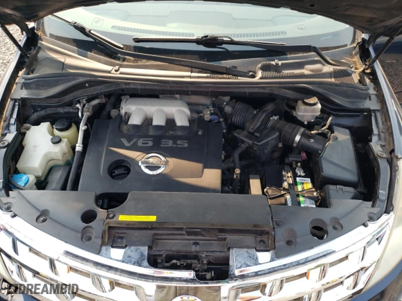 2005 Nissan Murano S with VIN JN8AZ08W35W414661, listed as a Copart auction lot 66145434 with 145,512 mi miles and Salvage Title. Bid and sale history available at carsss.com. Image 12.