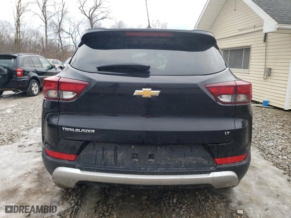 2021 Chevrolet TrailBlazer LT with VIN KL79MPS21MB162097, listed as a Copart auction lot 46256715 with 82,650 mi miles and Salvage Title. Bid and sale history available at carsss.com. Image 6.