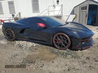 2023 Chevrolet Corvette 2LT with VIN 1G1YB3D48P5139861, listed as a Copart auction lot 48668745 with 3,314 mi miles and Clean Title. Bid and sale history available at carsss.com. Image 4.