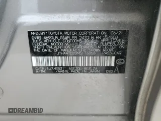 2021 Lexus IS 300 z VIN JTHAA1D22M5116858, wystawiony jako Copart lot #50206175 z przebiegiem 62 710 mil mil oraz Tytuł czysty. Historia ofert i sprzedaży dostępna na DreamBid. Obrazek 12.