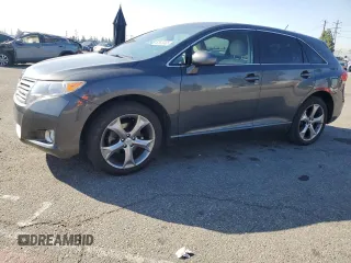 2011 Toyota Venza with VIN 4T3ZK3BB9BU038052, listed as a Copart auction lot 52643565 with 217,468 mi miles and Salvage title. Bid and sale history available at DreamBid. Image 1.