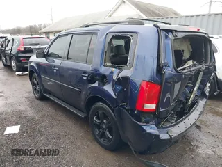 2013 Honda Pilot EX-L with VIN 5FNYF4H74DB055195, listed as a IAAI auction lot 41498013 with 127,725 mi miles and . Bid and sale history available at DreamBid. Image 3.