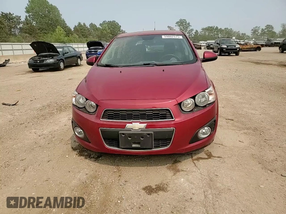 2012 Chevrolet Sonic LTZ with VIN 1G1JE6SH7C4111176, listed as a Copart auction lot 59002575 with 116,640 mi miles and Salvage title. Bid and sale history available at DreamBid. Image 13.